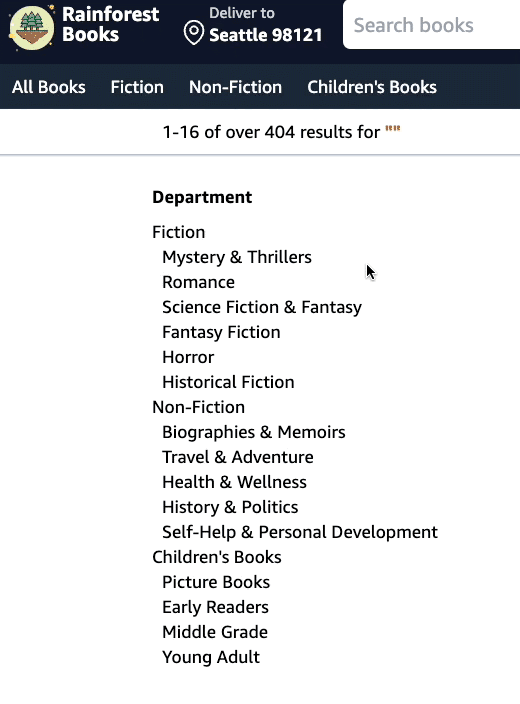 Rainforest Books